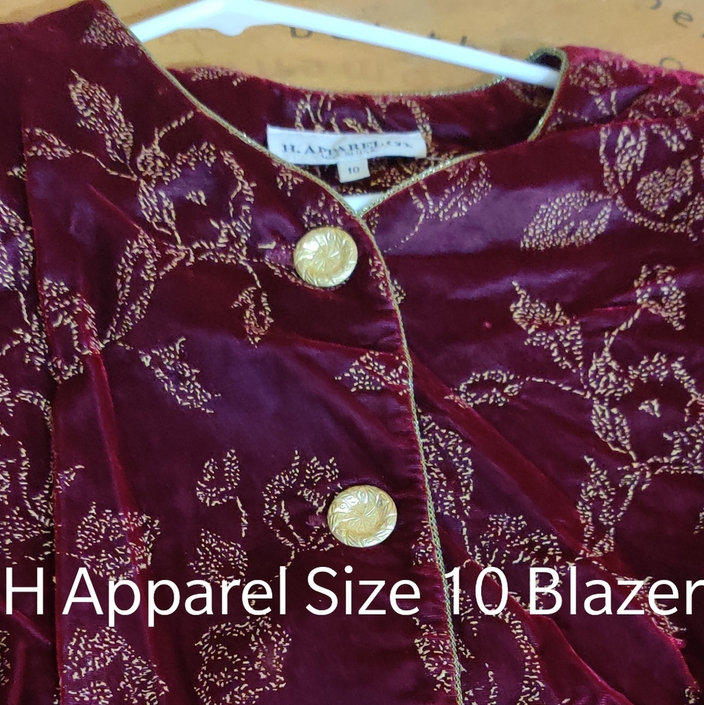 Velvet Suit Jacket only